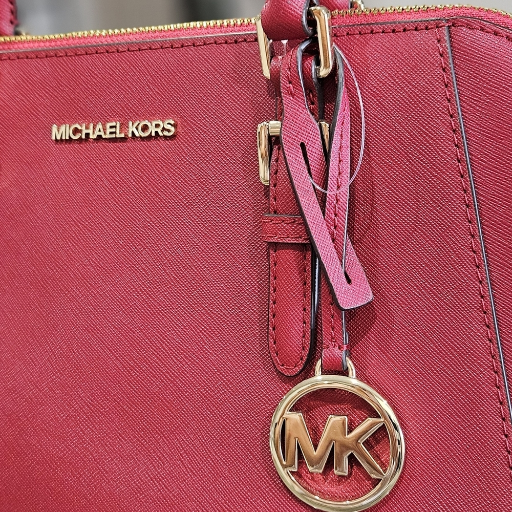 Michael Kors Red Handbag NWT - Picture 5 of 15